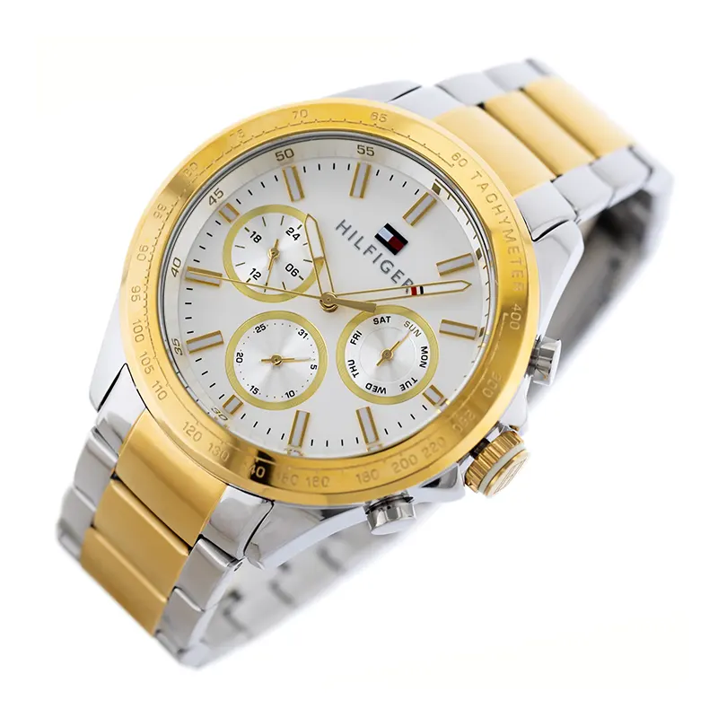 Tommy Hilfiger Hudson Chronograph Two-tone Men's Watch- 1791226
